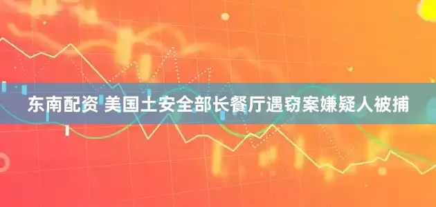 东南配资 美国土安全部长餐厅遇窃案嫌疑人被捕